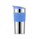 insulated-travel-mug-vacuum-12oz-matisse-blue - Bodum Insulated Vacuum Travel Mug Matisse 12oz