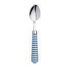 kitchencraft-teaspoon-blue-hoops-patterned - KitchenCraft Teaspoon Blue Hoops Pattern