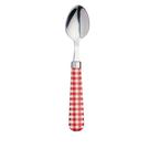 kitchencraft-teaspoon-red-gingham-patterned - KitchenCraft Teaspoon Red Gingham Pattern