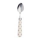 kitchencraft-teaspoon-taupe-polka-dot-patterned - KitchenCraft Teaspoon Taupe Polka Dot Pattern