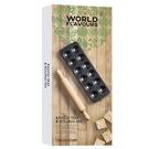 kitchencraft-world-of-flavours-non-stick-ravioli-mould-and-rolling-pin - KitchenCraft World of Flavours Non-Stick Ravioli Mould & Rolling Pin