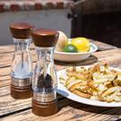 cole-mason-keswick-dark-wood-acrylic-pepper-mill-180mm - Cole & Mason Gourmet Precision Keswick Dark Wood & Acrylic Pepper Mill 18cm