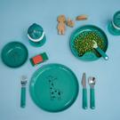 mepal-childrens-cutlery-set-3pc-deep-turquoise - Mepal 3pc Kid's Cutlery Set Deep Turquoise