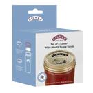 kilner-wide-mouth-screw-bands-6pc-set - Kilner Set of 6 Wide Mouth Screw Bands
