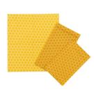 kitchen-pantry-3pc-beeswax-wraps-yellow-honeycomb - Kitchen Pantry 3pc Beeswax Wraps Yellow Honeycomb