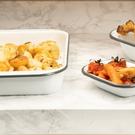 kitchen-pantry-rectangle-enamel-pie-dish-35cm - Kitchen Pantry Enamel Roaster 35cm