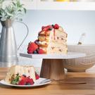 kitchen-pantry-acacia-marble-cake-stand - Kitchen Pantry Acacia Wood & Marble Cake Stand