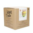 kitchencraft-set-of-4-patterned-cereal-bowls-ceramic-brights-design - KitchenCraft Set of 4 Patterned Ceramic Bowls 'Brights Design'