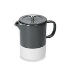 la-cafetiere-barcelona-cool-grey-6-cup-ceramic-cafetiere - La Cafetiere Barcelona Cool Grey 6 Cup Ceramic Cafetiere