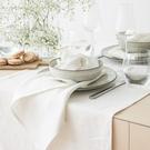 linenme-linen-napkin-lara-off-white - LinenMe Lara Linen Napkin Off White