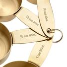 ladelle-lawson-set-of-4-gold-measuring-cups - Ladelle Lawson Gold Measuring Cups