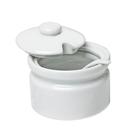 porcelain-lidded-pot-with-spoon-sugar-jam - Porcelain Lidded Sugar Jam Pot with Spoon