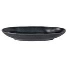 costa-nova-oval-platter-41cm-livia-matte-black - Livia Oval Platter Matte Black 41cm