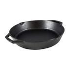 lodge-cast-iron-double-handle-frying-pan-12-inch - Lodge 12 Inch Cast Iron Dual Handle Pan