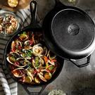 lodge-3qt-cast-iron-combo-cooker-and-skillet-lid - Lodge Combo Cooker & Skillet 3QT