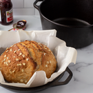 lodge-5-quart-double-dutch-oven-cast-iron - Lodge Cast Iron Double Dutch Oven 5 Quart