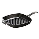 lodge-10-inch-square-cast-iron-skillet - Lodge 10.5in Square Cast Iron Grill Pan