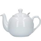 london-pottery-farmhouse-6-cup-teapot-white - London Pottery Farmhouse Teapot 6 Cup White