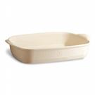 emile-henry-rectangular-oven-dish-large-argile-cream - Emile Henry Clay Rectangular Oven Dish