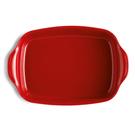 emile-henry-rectangular-oven-dish-large-red - Emile Henry Red Rectangular Oven Dish Large