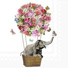 ihr-lunch-napkin-midnight-party-gold-l594809 - IHR Lunch Napkins Elephant