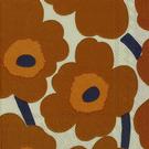 ihr-lunch-napkins-marimekko-unikko-brown-terracotta - IHR Lunch Napkins Marimekko UNIKKO Terracotta