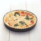 masterclass-crusty-bake-non-stick-fluted-round-23cm-quiche-flan-tin - MasterClass Crusty Bake Non-stick Fluted Quiche Tin 23cm
