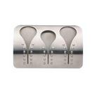 masterclass-triple-towel-holder-stainless-steel - MasterClass Triple Towel Holder Stainless Steel