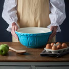 mason-cash-S12-mixing-bowl-29cm-turquoise - Mason Cash Turquoise Mixing Bowl 29cm