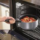 masterclass-smart-space-3pc-non-stick-saucepans-removable-handle - MasterClass Smart Space 3pc Stacking Saucepans Set