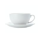maxwell-and-williams-cappuccino-cup-saucer-300ml-white-basics - Maxwell & Williams White Basics Cappuccino Cup & Saucer 320ml