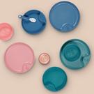 mepal-mio-kids-trainer-plate-deep-pink - Mepal Mio Trainer Plate Deep Pink
