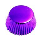 pme-30-metallic-purple-foil-baking-cases - PME 30 Metallic Purple Baking Cases