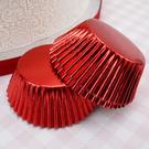 pme-30-metallic-red-foil-baking-cases - PME 30 Metallic Red Baking Cases