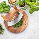 taylors-eye-witness-mezzaluna-knife-board-set - Taylor's Eye Witness Mezzaluna Knife & Board