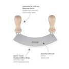 triangle-mincing-knife-beechwood-single-blade-23cm - Triangle Mezzaluna Beechwood Single Blade 23cm 