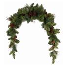 autumn-mixed-pine-swag-6-feet - Autumn Mixed Pine Swag 6ft