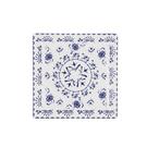 square-plate-18cm-monaco-blur-elite-brillo - Monaco Blue Floral Square Plate 18cm