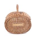 4-person-round-picnic-basket - Oval Picnic Hamper 4 Person
