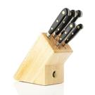 taylors-eye-witness-oxford-5pc-knife-block-set-brass-rivets - Taylor's Eye Witness Oxford Brass Rivets 5pc Knife Block Set