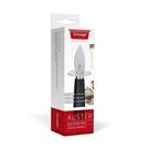 triangle-oyster-knife-black-beech-wood-handle - Triangle Oyster Opener Black Wood Handle