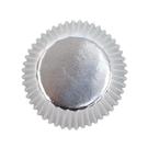 pme-45-mini-metallic-silver-foil-baking-cases - PME 45 Mini Metallic Silver Baking Cases