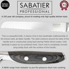 sabatier-professional-serrated-bread-knife-20cm - Sabatier Professional Serrated Bread Knife 20cm