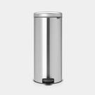 brabantia-pedal-bin-new-icon-30L-matt-steel - Brabantia NewIcon Pedal Bin 30L Matt Steel