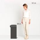 brabantia-pedal-bin-new-icon-30L-matt-steel - Brabantia NewIcon Pedal Bin 30L Matt Steel