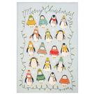 ulster-weavers-penguin-lights-cotton-tea-towel - Ulster Weavers Christmas Tea Towel Penguin Lights