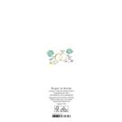 petit-card-wedding-couple-on-cake-congratulations - Petit Card - 'Congratulations' Wedding Couple On A Cake