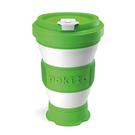 pokito-pop-up-reusable-cup-lime - Pokito Reusable Pop-up Cup Lime