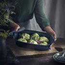 emile-henry-rectangular-oven-dish-medium-navy-blue - Emile Henry Ocean Blue Rectangular Oven Dish Medium