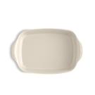 emile-henry-rectangular-oven-dish-medium-argile-cream - Emile Henry Clay Rectangular Oven Dish Medium